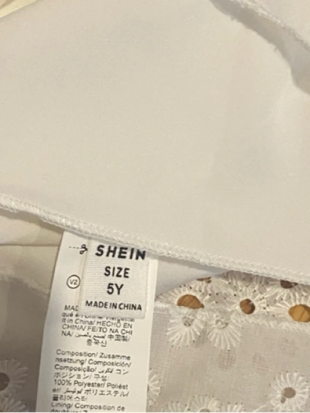 SHEIN sweet white